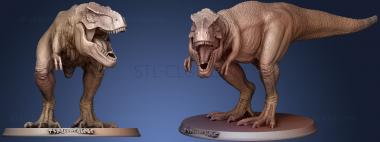3D мадэль Тираннозавр (STL)